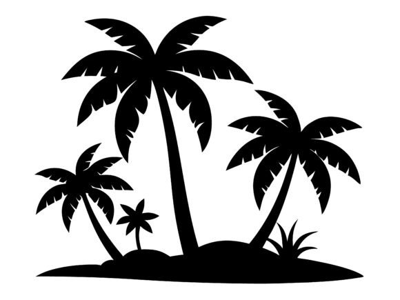 About Palm Trees SVG Bundle, Vacation: Graphics & Crafts