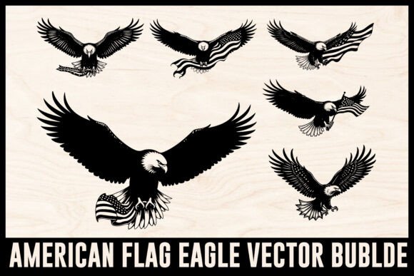 American Flag Eagle SVG Patriotic USA
