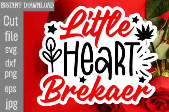 Little Heart Brekaer SVG Cut File