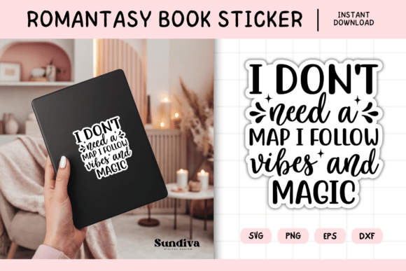 Printable Magic Fantasy Book Lover 11: Graphics & Crafts Magic