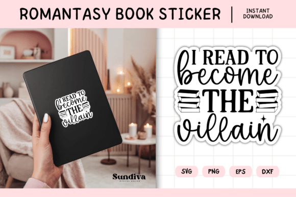 Printable Magic Fantasy Book Lover 6: Graphics & Crafts