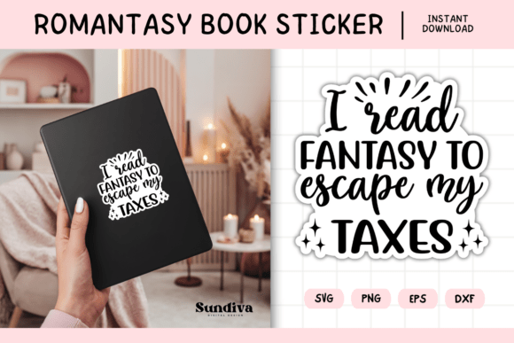 Printable Magic Fantasy Book Lover 9 Graphics & Crafts